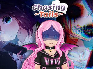 Chasing Tails Part 2 (Horror Yuri VN by Flat Chest Dev) 2D Vtuber SFW Stream