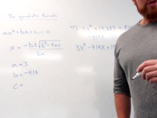 Irish math professor teacher gets a hard 69.  MUST WATCH THE END!!