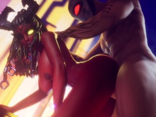 Space Babe Succubus Rides Her Captain's Dick And Takes His Cum On The Face Subverse