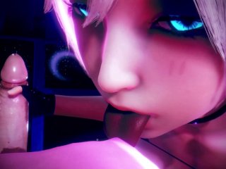She's a Grim Reaper but didn't come to reap? [3D] [Futa] [Honey Select]