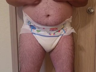 Filling my diaper