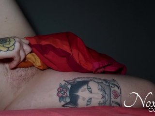 Using my pillow to masturbate  Moaning orgasm !