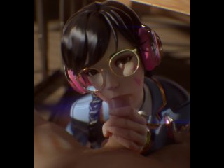 Overwatch D.va pov blowjob - (Fpsblyck)