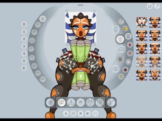 Fap Wall 0.7 [Christmas PornPlay Star Wars Parody] Ep.1 Ahsoka Tano anal 3 alien monster cock