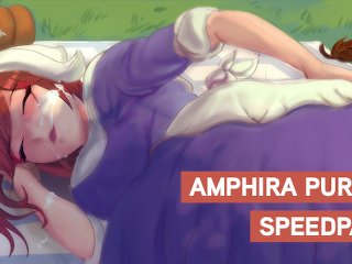 THANKSGIVING SPEED DRAWING: AMPHIRA AS A INNOCENT PURITAN