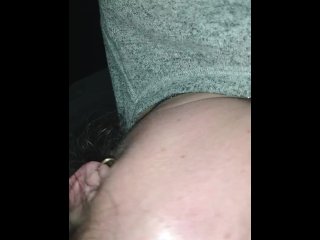 Sucking the dick so hard she sweating 🥵😅