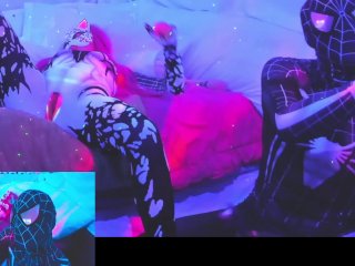@SexyNeonKitty Spiderman make Gwen Squirt all over his phone chaturbate live