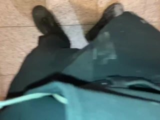 You can see how hard my dick is through my work pants