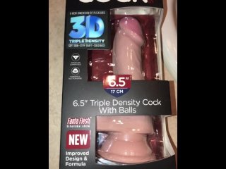 Unboxing & Toy Testing a New Triple Density Dildo Vs’ Old Dual Density Dildo 