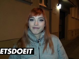 BUMSBUS - Hot Girls Lullu Gun & Anny Aurora Share Big Black Cock Outdoor - LETSDOEIT
