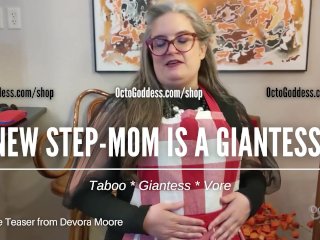 Step-Mom is a Giantess Vore Handjob POV TEASER