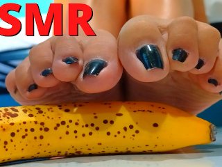 ASMR 🎧 Banana Crushing