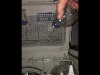 I pissed in the dishwasher 