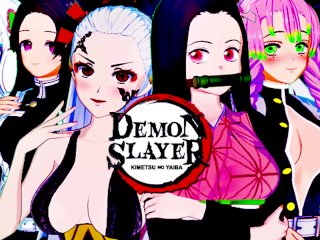 DEMON SLAYER HENTAI COMPILATION (Daki, Nezuko, Shinobu, Mitsuri)