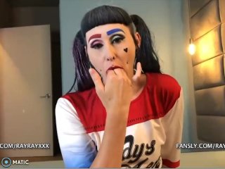 RAY RAY XXX QUICKIE: RAY RAY XXX Gets nasty dressed up as Harley Quinn