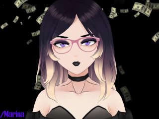 Findom Vtuber makes you send money and get off - JOI - Preview