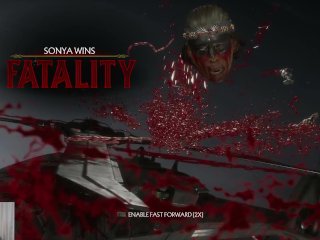 Mortal Kombat 11 Sonya vs Nightwolf