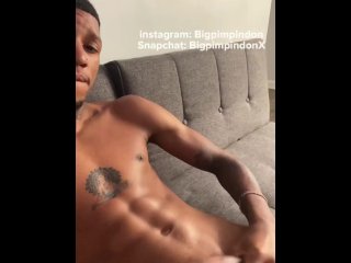 Hot Guy Nuts A Huge Load! Snapchat: BigpimpindonX