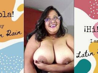 I am Latin Rain and these are my tits