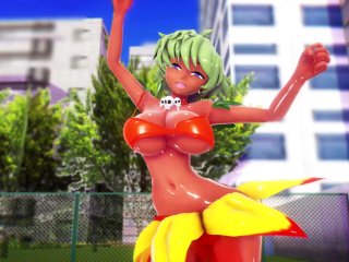 Imbapovi - Mii Giantess Hourglass Growth