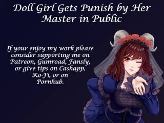Doll Girl Masterbates in Front of Everyone!