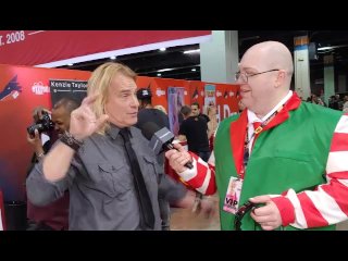 Evan Stone with Jiggy Jaguar Exxxotica Expo 2022 Rosemont Ill