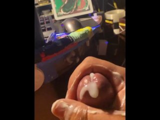 pussy cream.. big cumshot