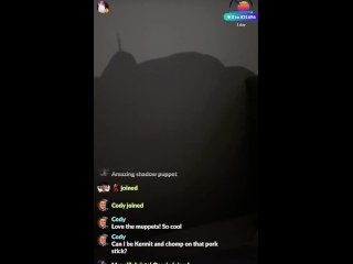 MeetMe Cum Show: Shadow Cock