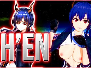 CHEN Hentai Arknights Sex  チェン(アークナイツ)  変態 (Anime Waifu Furry Gamer 3D Hardcore POV Cosplay)