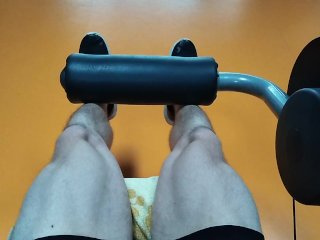 Leg muscles workout