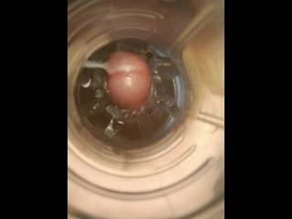 Cumming inside Fleshlight