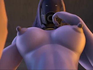 Tali being hard and horny