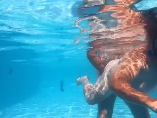 Afternoon fun in the pool