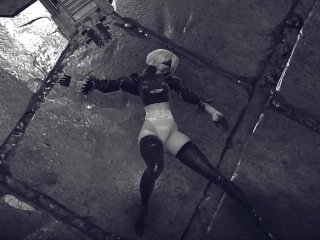 NieR: Automata - 2B ryona - English/ Japanese ニーア オートマタ リョナ - Default outfit