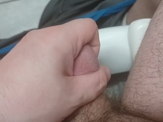 Sean jerk off at work