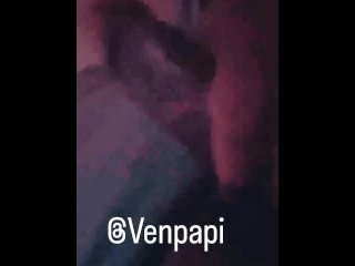So horny home alone stroking my cock 