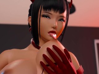 Ripples - Part 26 - Sex Scenes - Sexy Devil Cosplay Sucking Own Tits By LoveSkySan
