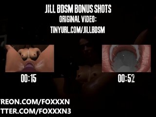 Jill Valentine BDSM Bonus Scenes (Internal Pussy Cam + Cum!)