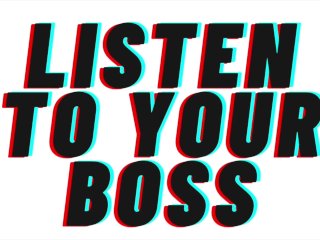 TEASER: Letting Boss Fuck You To Keep Your Job. AUDIO ONLY [M4F]