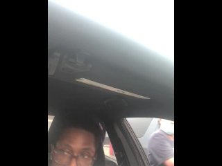 Kayla carter caught sucking babydaddy dick in parking lot !!
