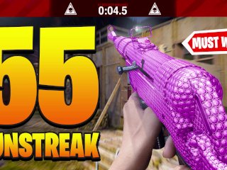 Crazy 55 Gunstreak w/ The Best MP40 Class Setup in Call of Duty!