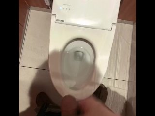 綺麗な商業施設のトイレでオナニーしたよ、でもスマホで録画するとオカズなくなって困った