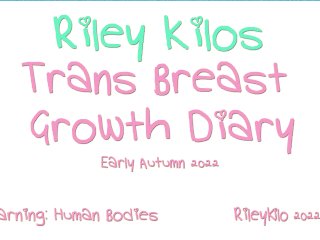 Trans Breast Growth Journal - 6 Months