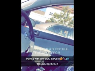 FLASHING BIG BLACK COCK IN PARKING LOT WHILE EVERYONE IS WATCHING