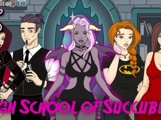 High School Of Succubus #5  [PC Commentary + Halloween Special]