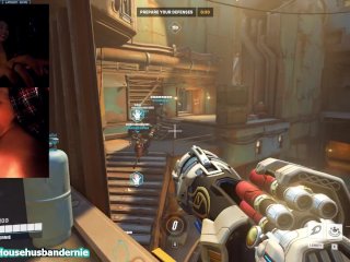 Twink plays Overwatch 2 naked and goes on a rampage