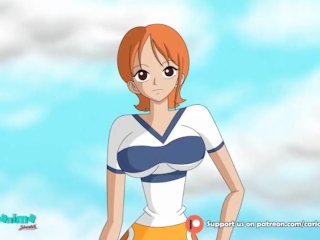 Nami’s Berry Bukkake on Men Island