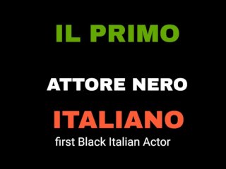 IL MEGA STALLONE ITALIANO LEONARD BROSE FIRST THREESOME IN BLACK AND WHITE
