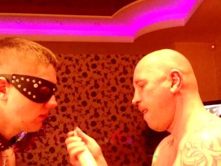 Now I DOMINATE a VERY HANDSOME 2-meter young ALPHA MALE - SPITTING, FACE SLAPPING, SMOKING and GAG