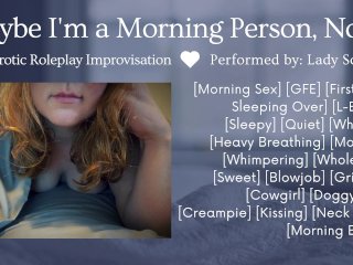 F4M Audio Roleplay -  Morning Sex With Your New Girlfriend - Improvised Erotic Roleplay